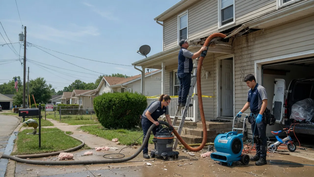 Water Damage Restoration in Nixa, MO near me